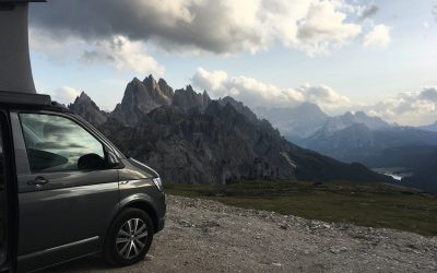 Dolomiten Auronzo Hütte Parkplatz