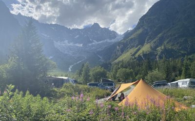 Wallis – La Fouly – Camping des Glaciers