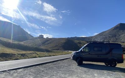 Südtirol – Stilfser Joch – Parkplatz
