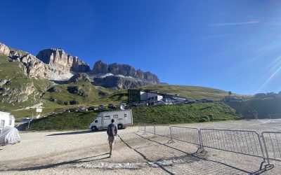 Trentino – Passo Pordoi – Parkplatz